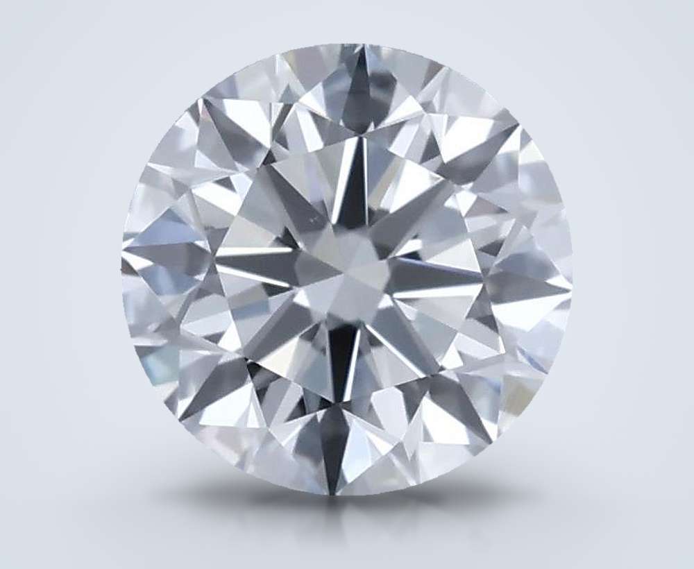 0.58 Carat Round Natural Diamond