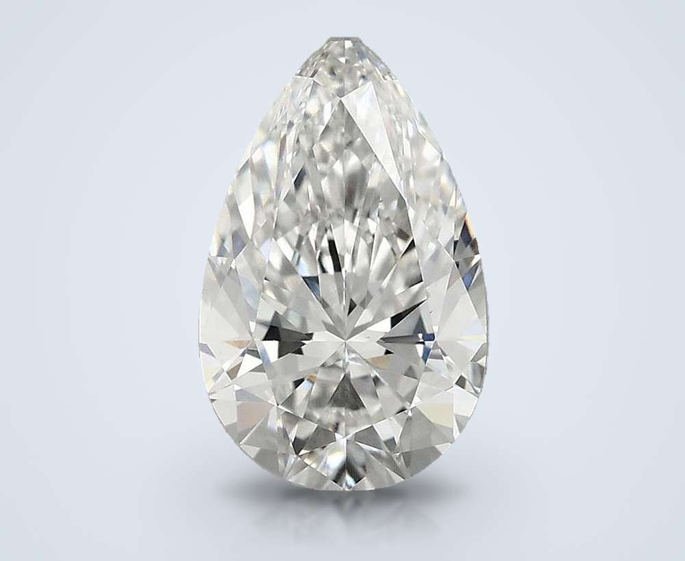 1.36 Carat Pear Lab Diamond