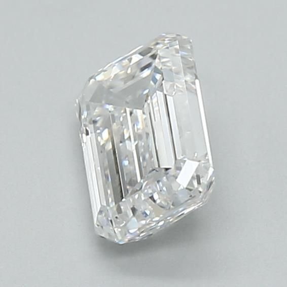 1.07ct D VVS2 Rare Carat Ideal Cut Emerald Lab Grown Diamond