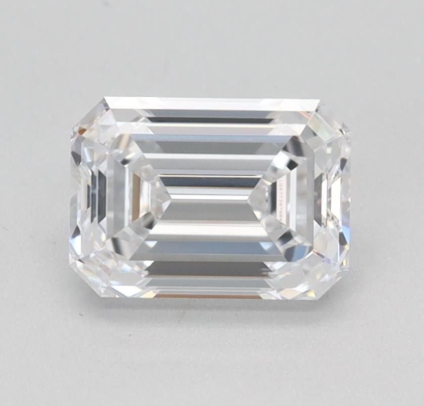 0.93ct D VS2 Rare Carat Ideal Cut Emerald Lab Grown Diamond