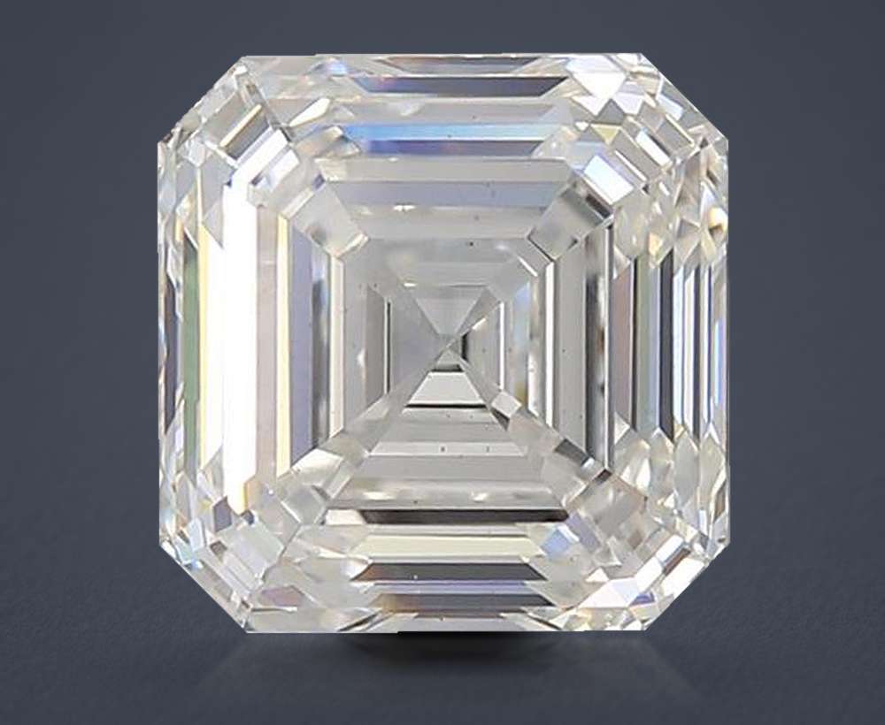 3.33 Carat Asscher Lab Diamond