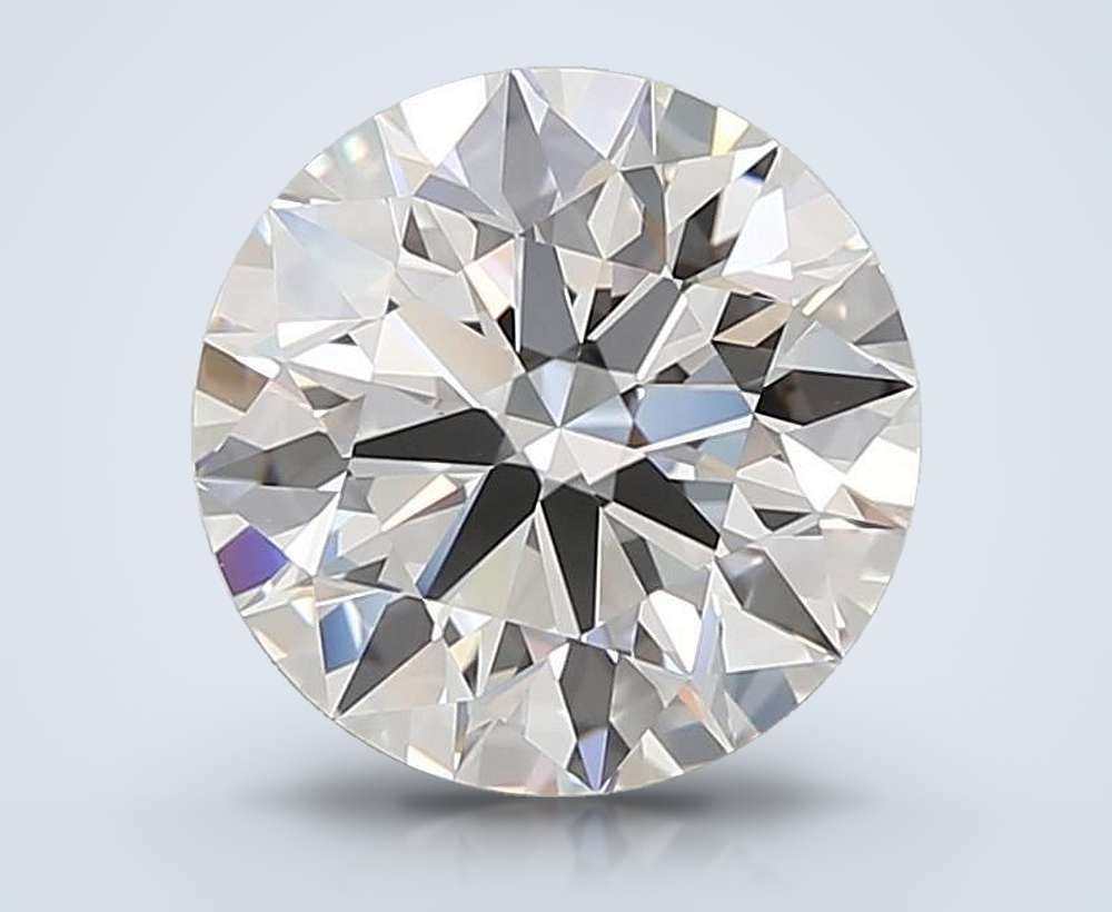 4.31 Carat Round Lab Diamond