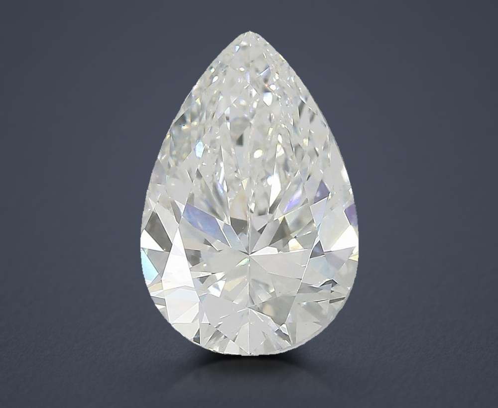 4.34 Carat Pear Lab Diamond
