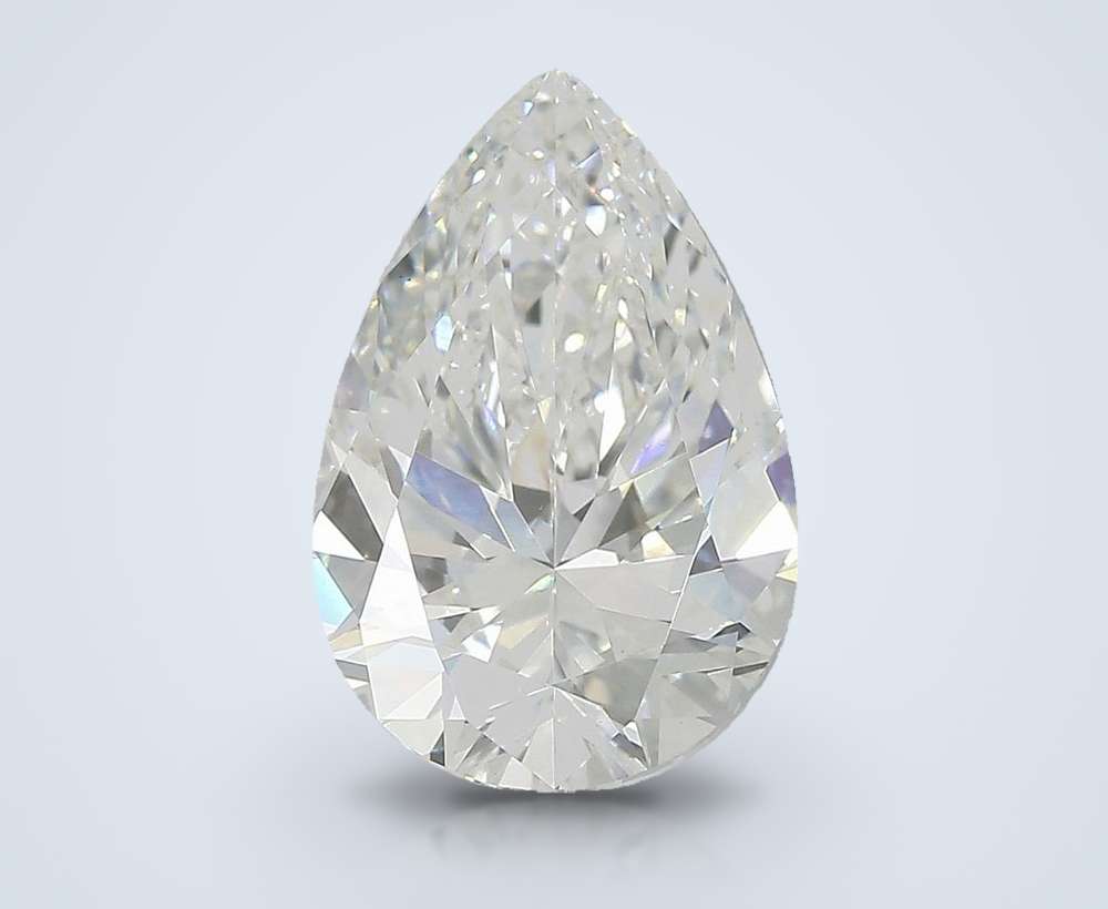 4.34 Carat Pear Lab Diamond