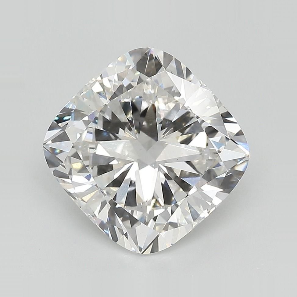 4.13ct E VS1 Very Good Cut Cushion Lab Grown Diamond
