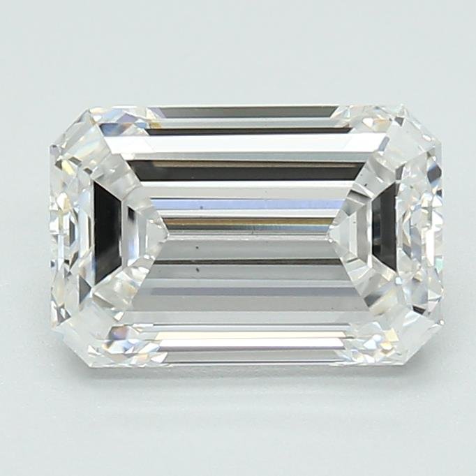 1.90ct E VS2 Rare Carat Ideal Cut Emerald Lab Grown Diamond