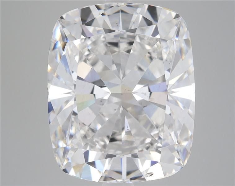 8.20ct F SI1 Rare Carat Ideal Cut Cushion Lab Grown Diamond