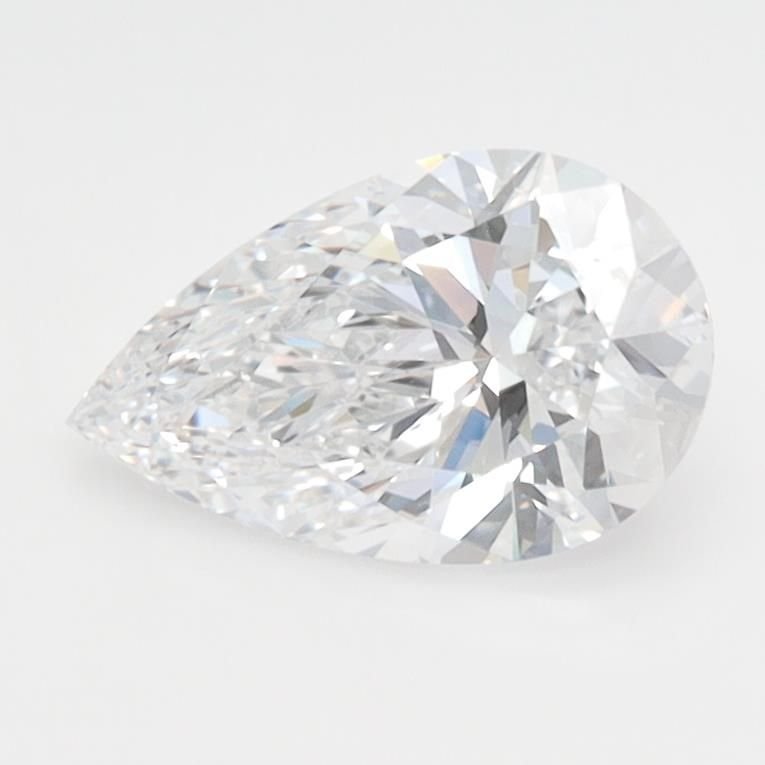 1.06ct D VVS1 Rare Carat Ideal Cut Pear Lab Grown Diamond