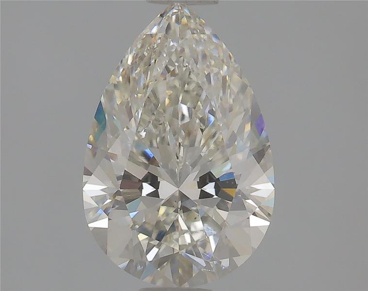 1.47ct H VS2 Rare Carat Ideal Cut Pear Lab Grown Diamond