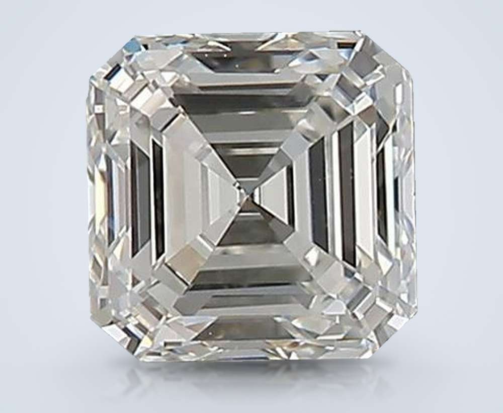 0.53 Carat Asscher Natural Diamond