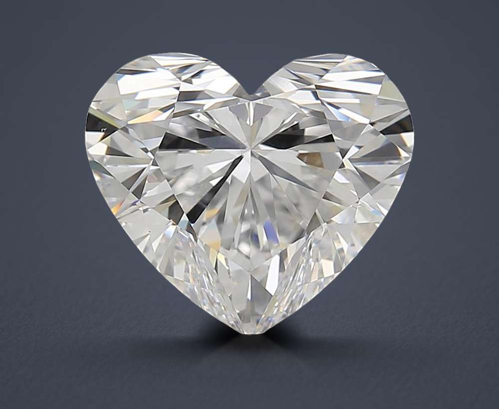 4.00 Carat Heart Lab Diamond