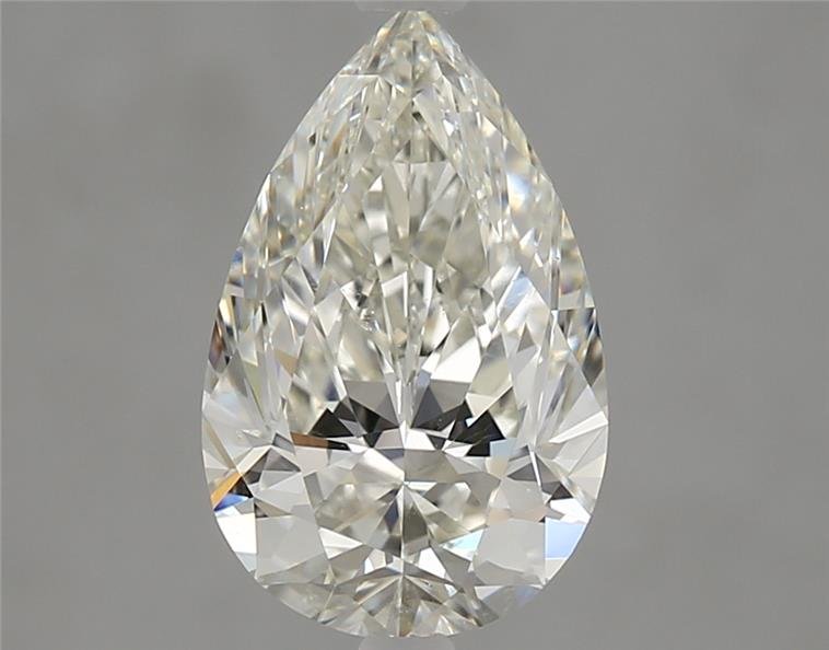 2.05ct J SI1 Rare Carat Ideal Cut Pear Diamond