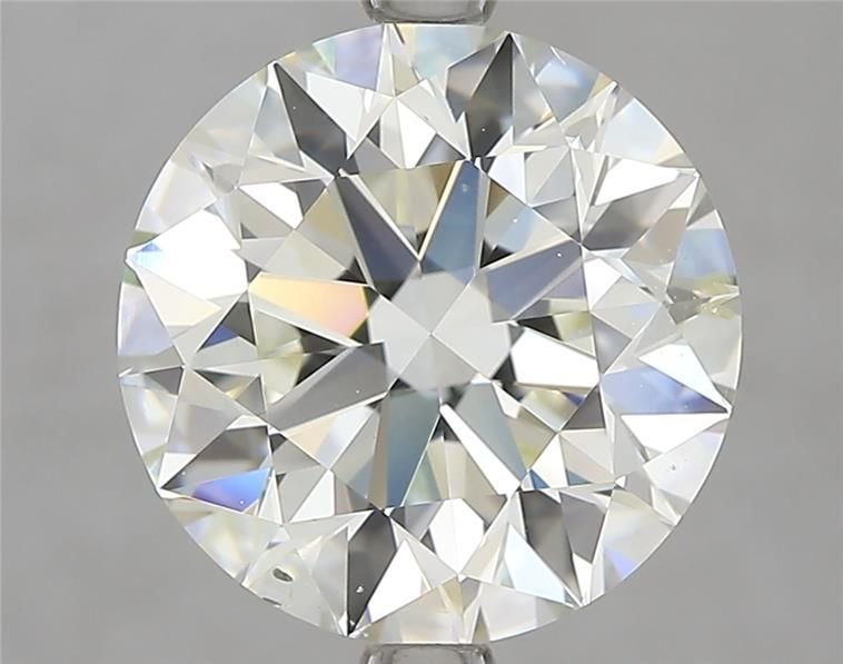 4.01ct K SI1 Excellent Cut Round Diamond