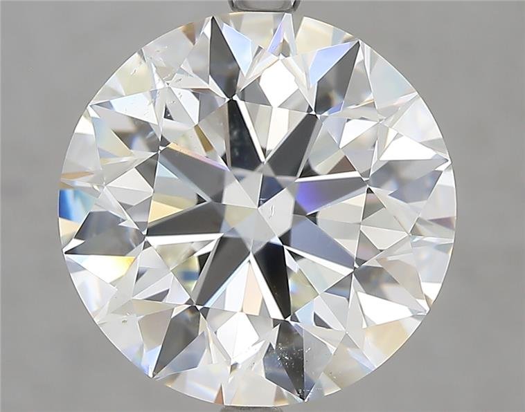 6.50ct I SI1 Excellent Cut Round Diamond