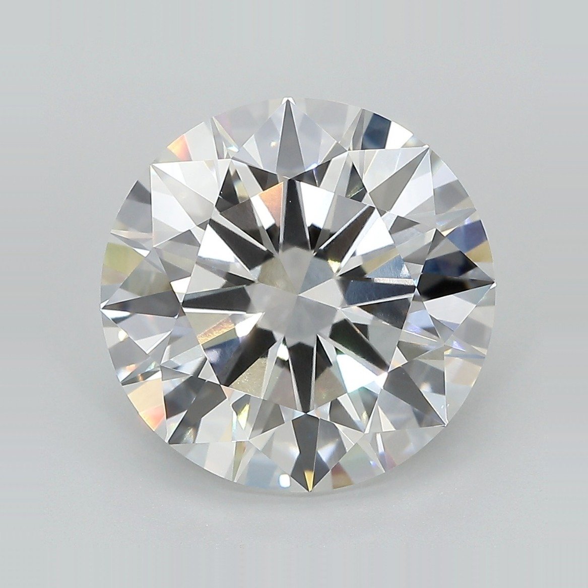 7.82ct F VVS2 Rare Carat Ideal Cut Round Lab Grown Diamond