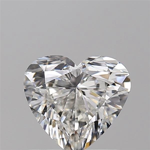 1.00ct H SI1 Rare Carat Ideal Cut Heart Diamond