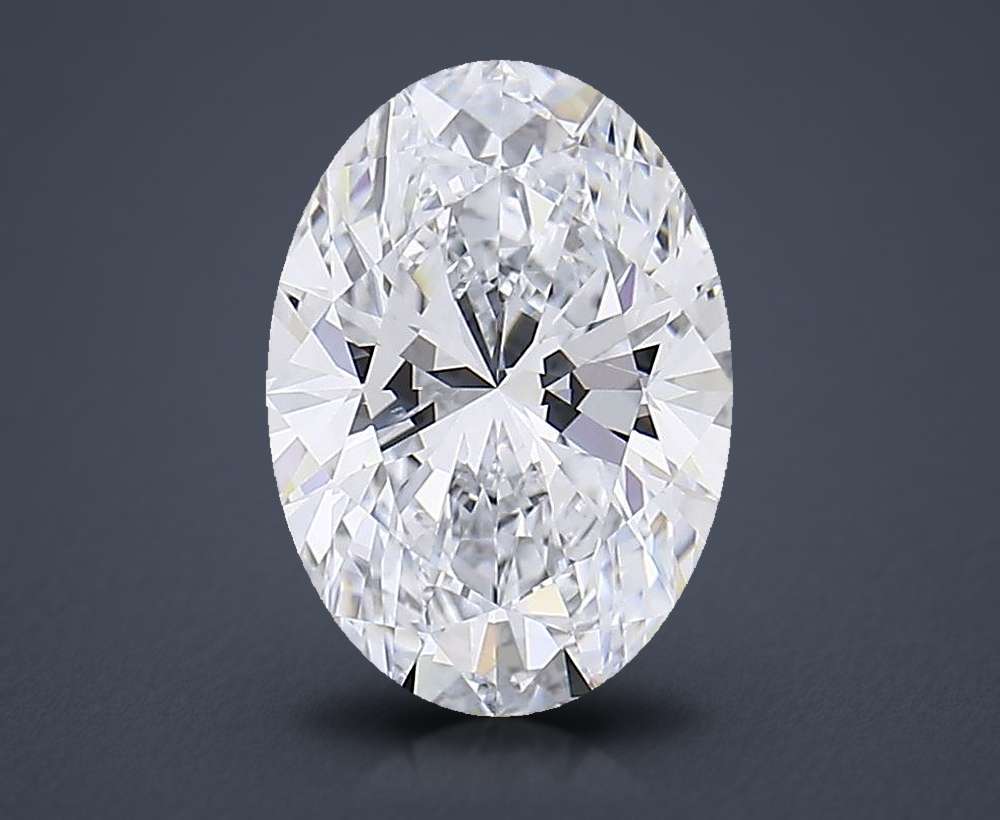 4.09 Carat Oval Lab Diamond