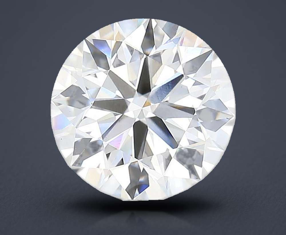 3.43 Carat Round Lab Diamond