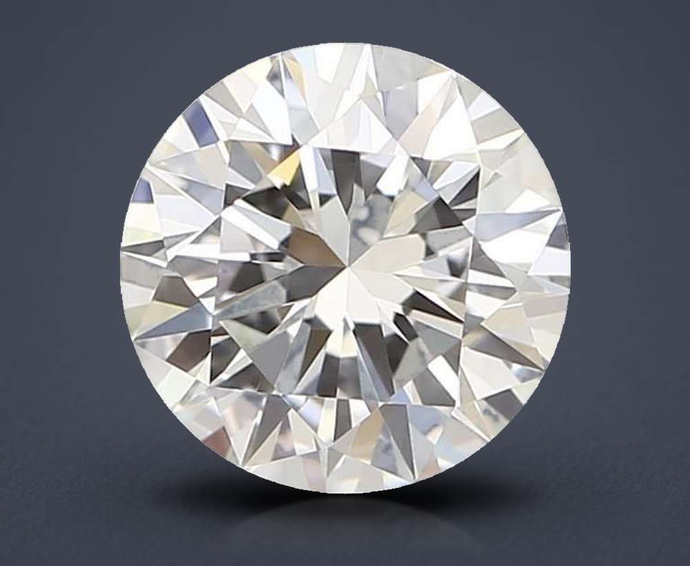 0.70 Carat Round Natural Diamond