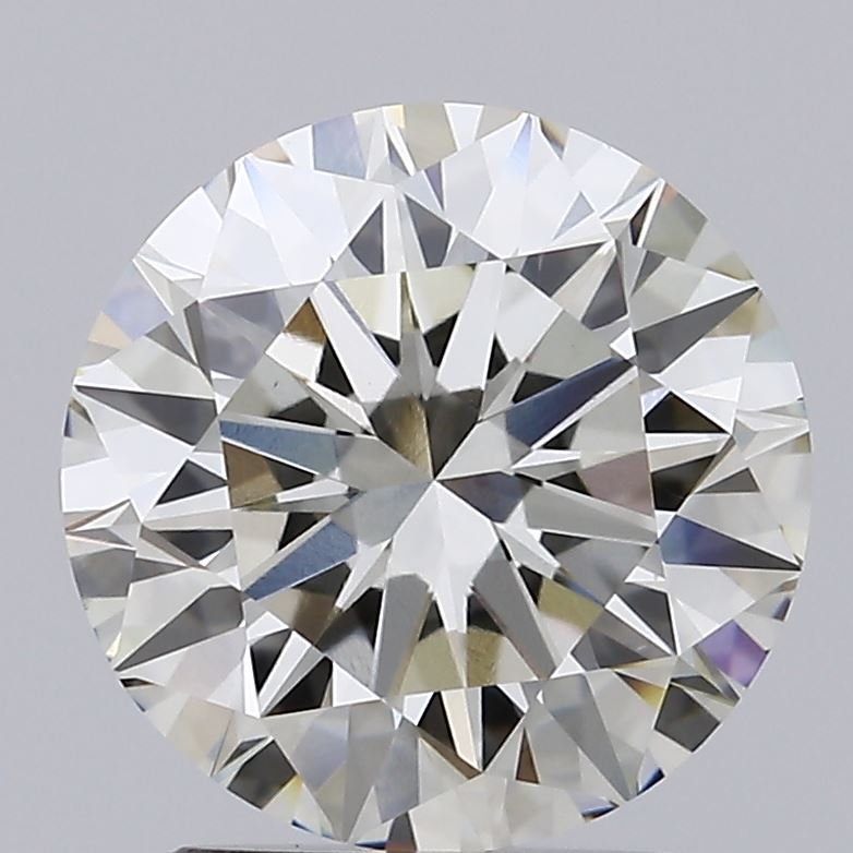 2.57ct J VS1 Excellent Cut Round Lab Grown Diamond