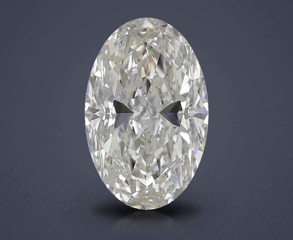 0.74 Carat Oval Lab Diamond