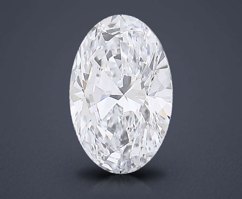 1.71 Carat Oval Lab Diamond