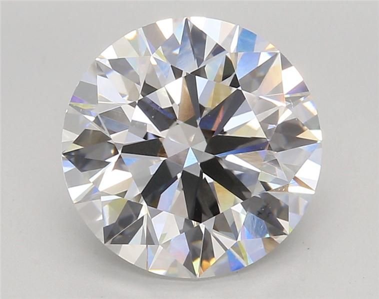 4.73ct F VVS2 Rare Carat Ideal Cut Round Lab Grown Diamond
