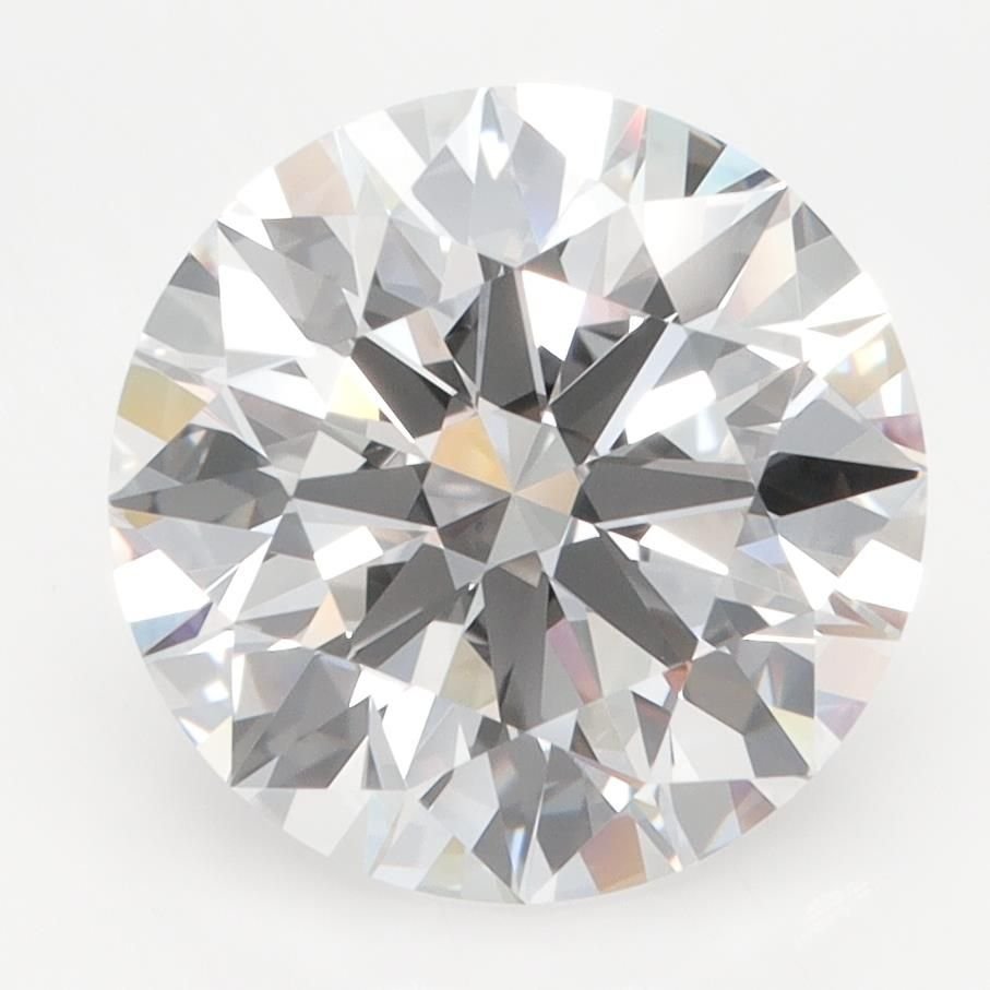 4.11ct D IF Rare Carat Ideal Cut Round Lab Grown Diamond