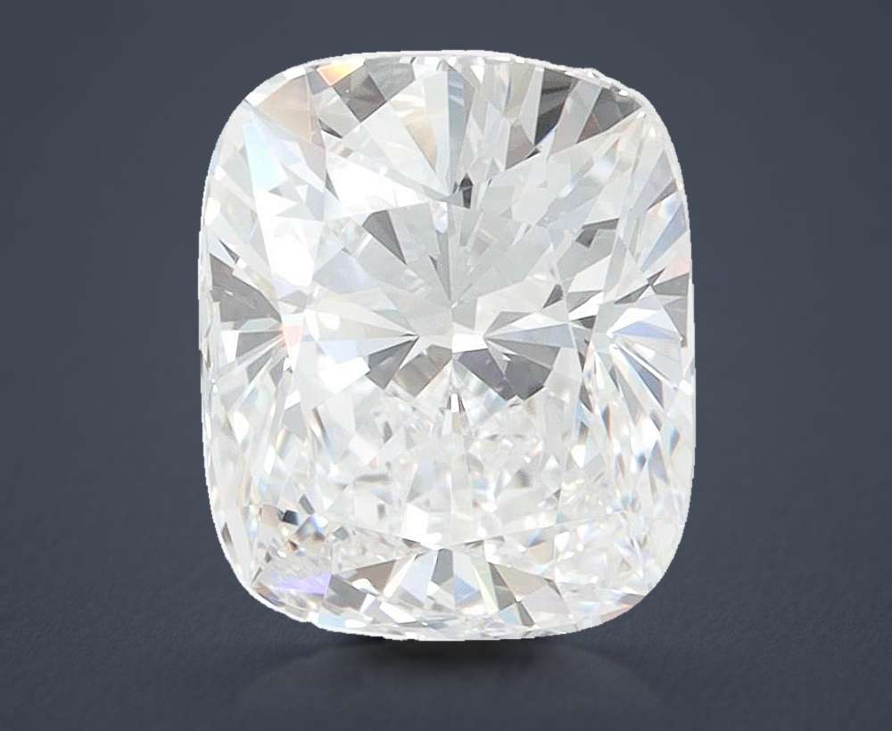3.37 Carat Cushion Lab Diamond