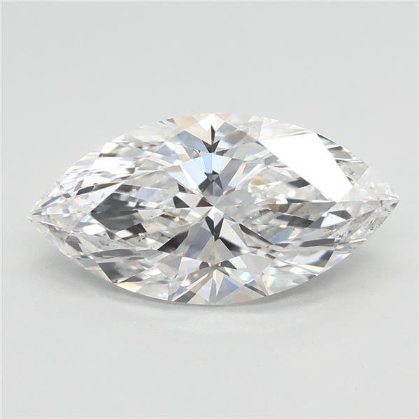 2.01ct E VS2 Rare Carat Ideal Cut Marquise Lab Grown Diamond