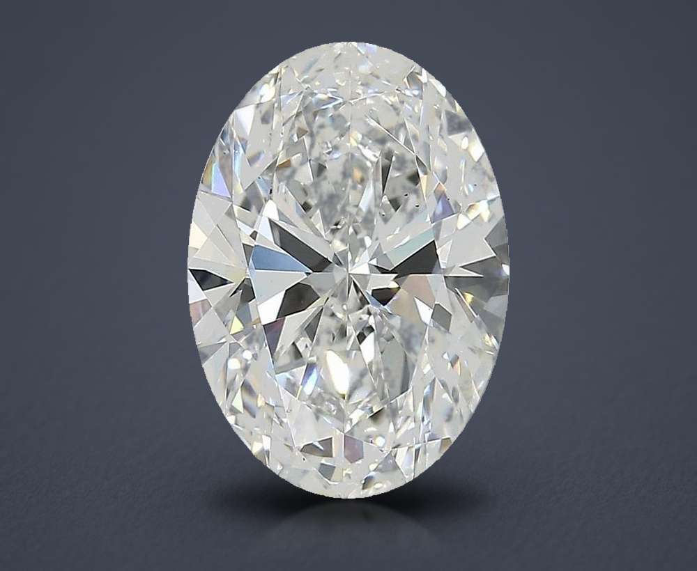 3.64 Carat Oval Lab Diamond