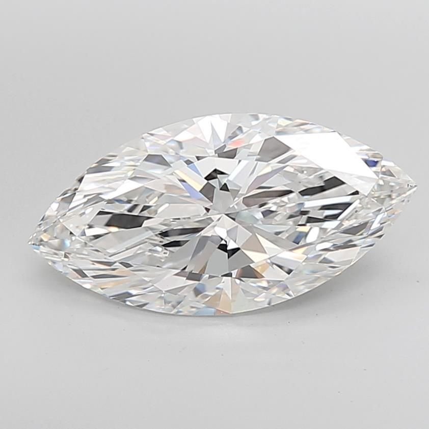 6.05ct E VVS2 Rare Carat Ideal Cut Marquise Lab Grown Diamond