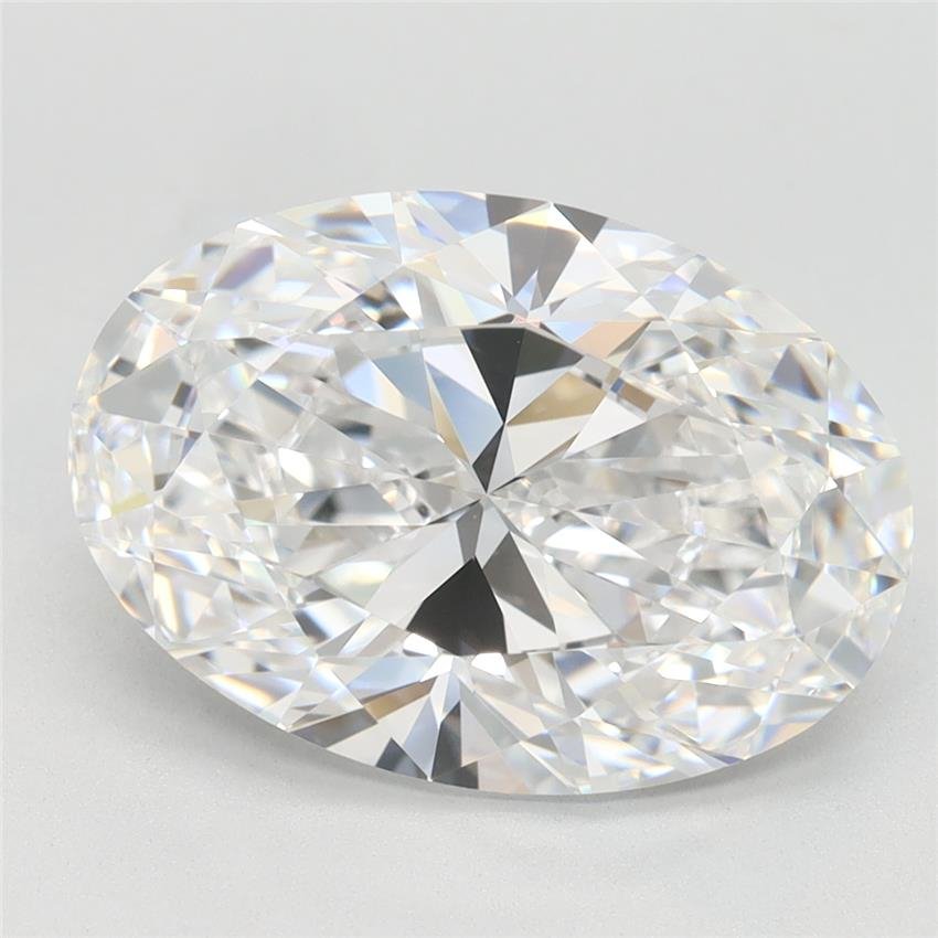 4.23ct E VVS1 Rare Carat Ideal Cut Oval Lab Grown Diamond