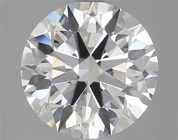 2.17ct E IF Rare Carat Ideal Cut Round Lab Grown Diamond