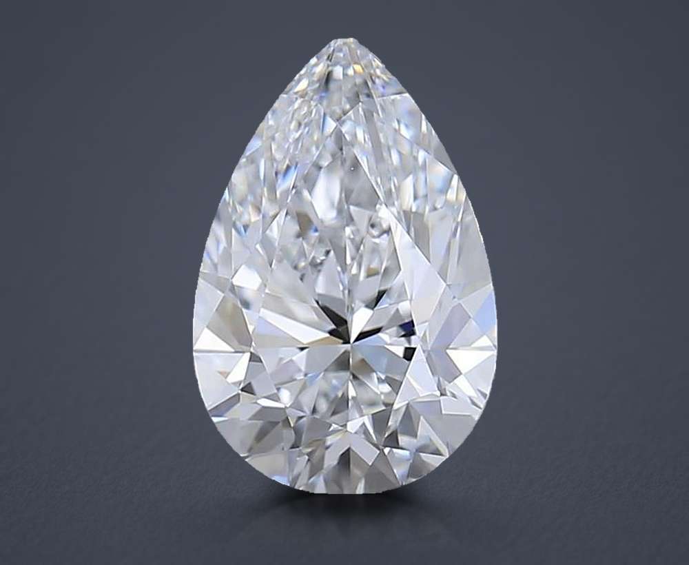 2.52 Carat Pear Lab Diamond
