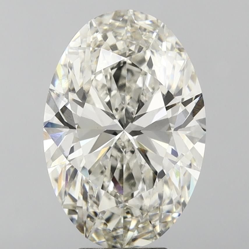 9.19ct H VS1 Rare Carat Ideal Cut Oval Lab Grown Diamond