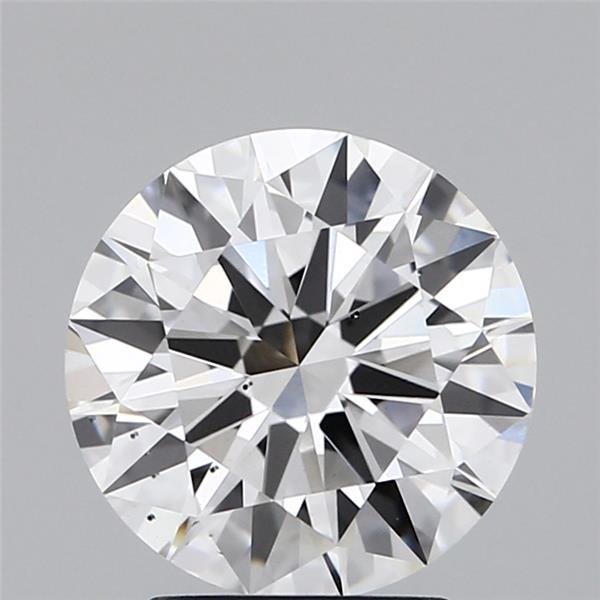 2.40ct G SI1 Excellent Cut Round Lab Grown Diamond