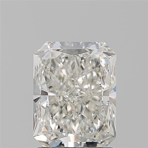 1.71ct K SI1 Rare Carat Ideal Cut Radiant Diamond