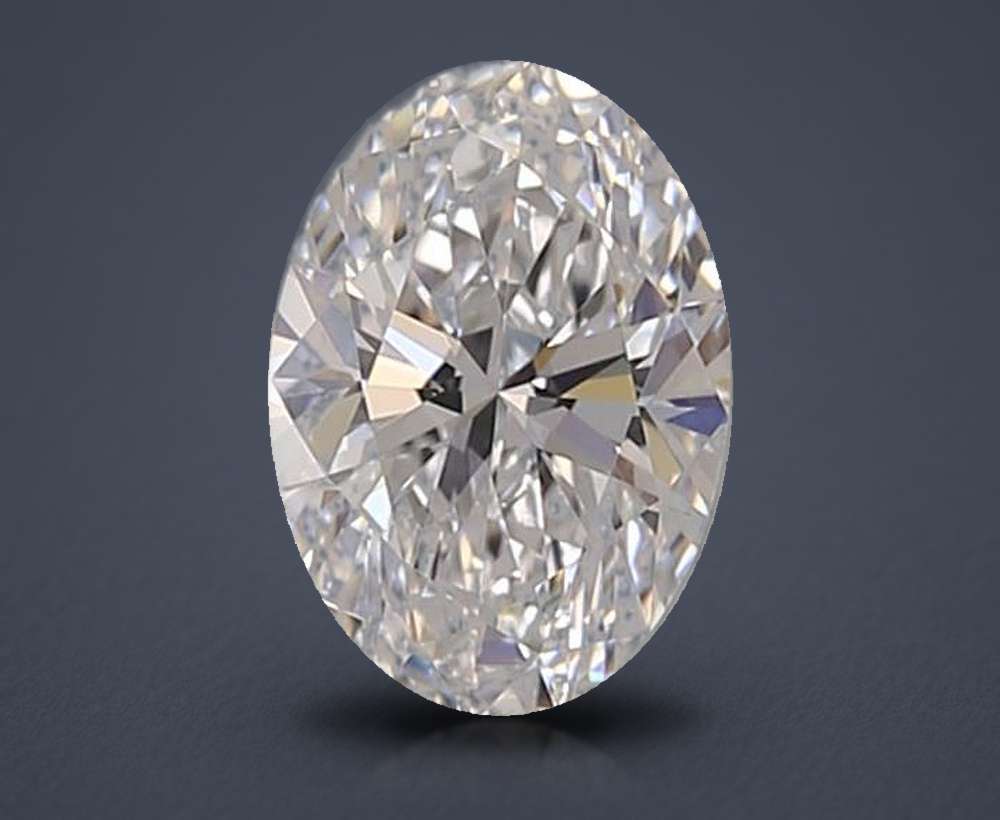 0.84 Carat Oval Lab Diamond