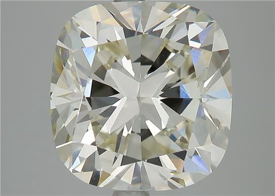 5.10ct K VS2 Rare Carat Ideal Cut Cushion Diamond