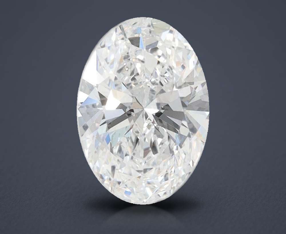 1.36 Carat Oval Lab Diamond