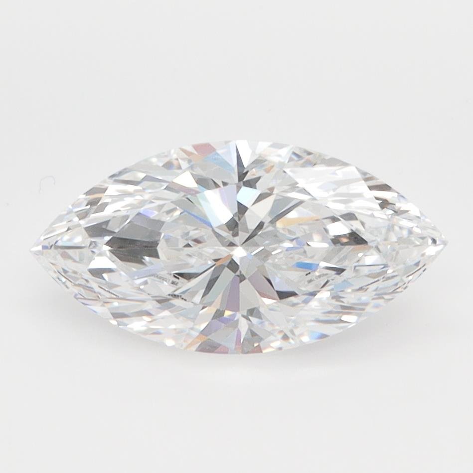 1.51ct D VVS1 Rare Carat Ideal Cut Marquise Lab Grown Diamond