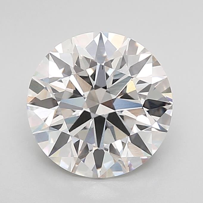 2.03ct F VVS2 Rare Carat Ideal Cut Round Lab Grown Diamond