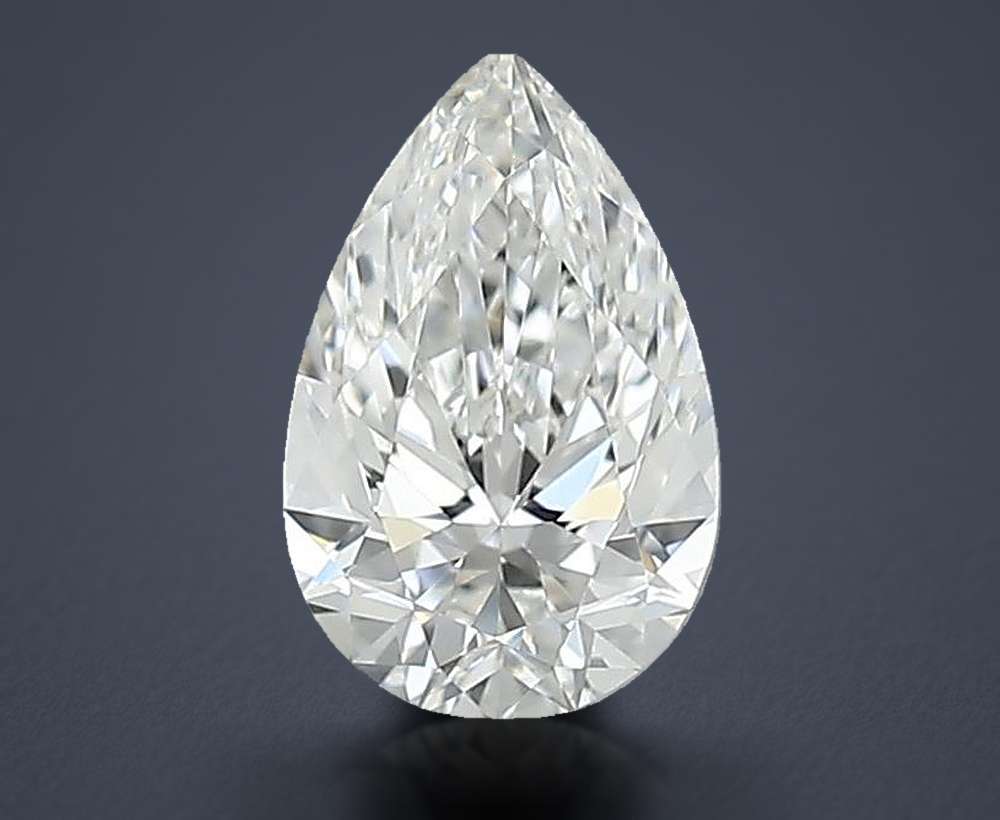 0.40 Carat Pear Natural Diamond