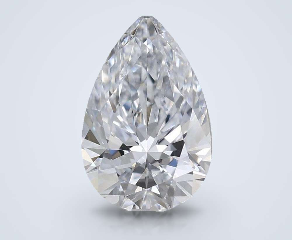 1.00 Carat Pear Lab Diamond