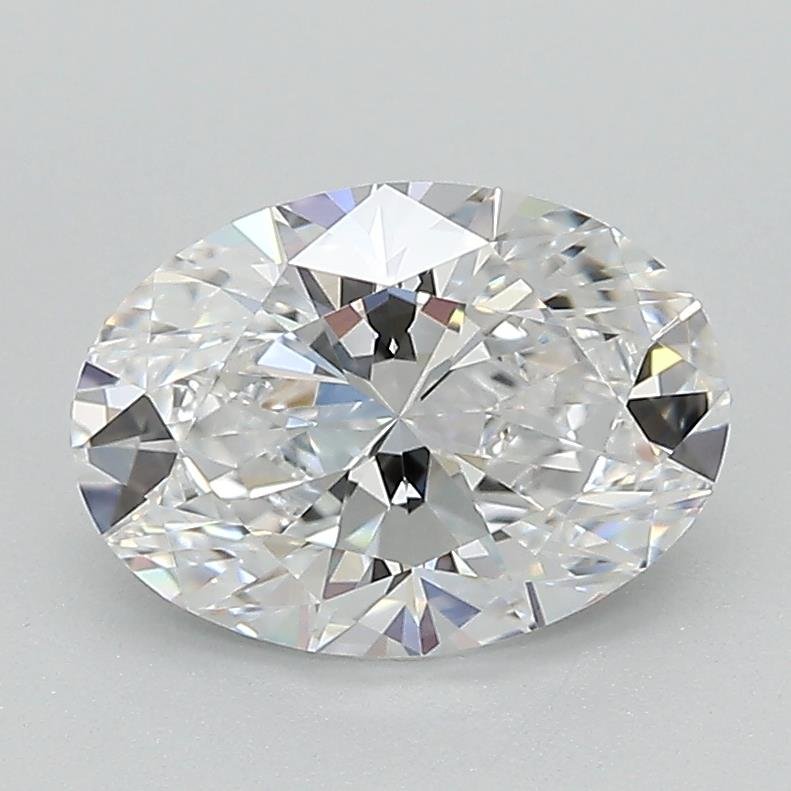 1.66ct D VVS2 Rare Carat Ideal Cut Oval Lab Grown Diamond