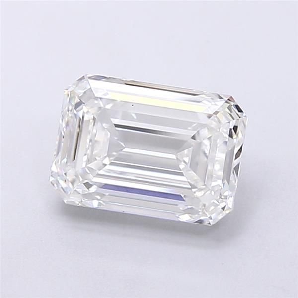 2.16ct E VS1 Rare Carat Ideal Cut Emerald Lab Grown Diamond