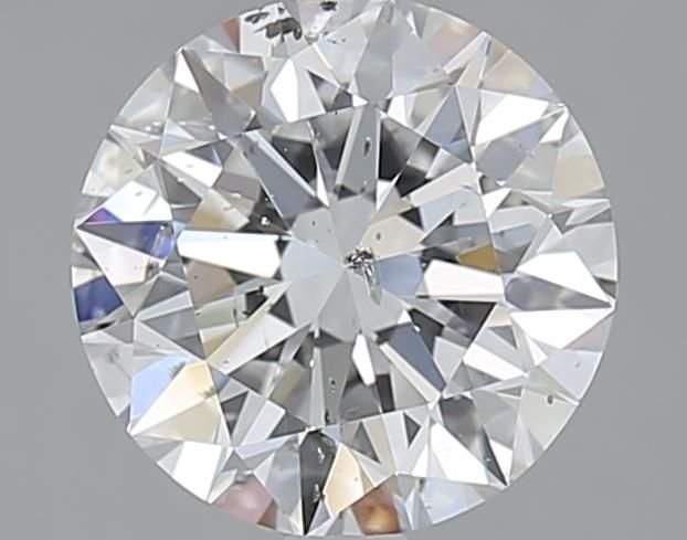 1.70ct D SI2 Rare Carat Ideal Cut Round Diamond