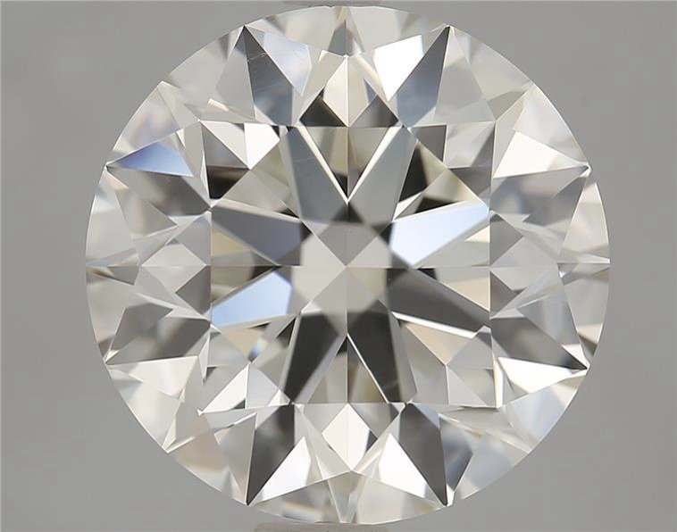 4.03ct K VS2 Excellent Cut Round Diamond