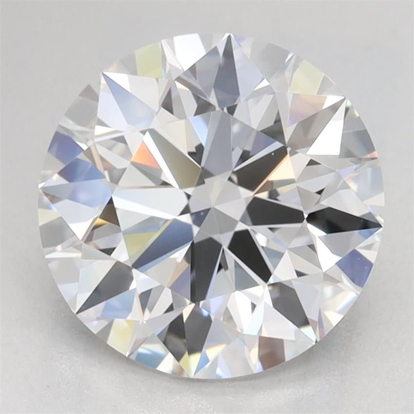 2.42ct D VVS1 Rare Carat Ideal Cut Round Lab Grown Diamond
